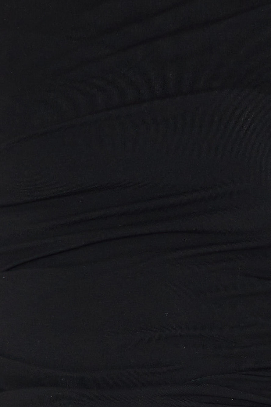 Ignite Love Off Shoulder Crop Top Black