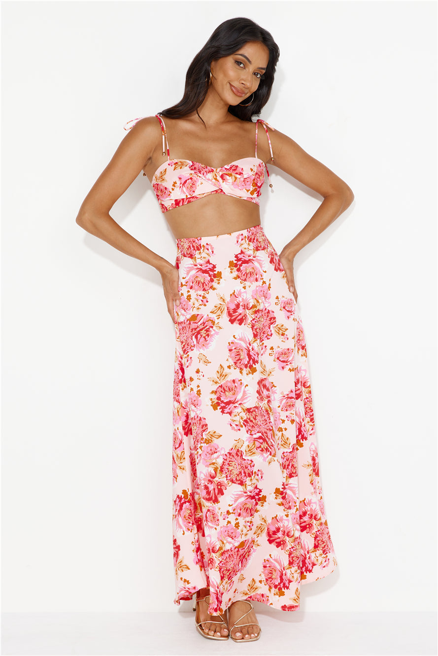 It's Your Night Crop Top Pink