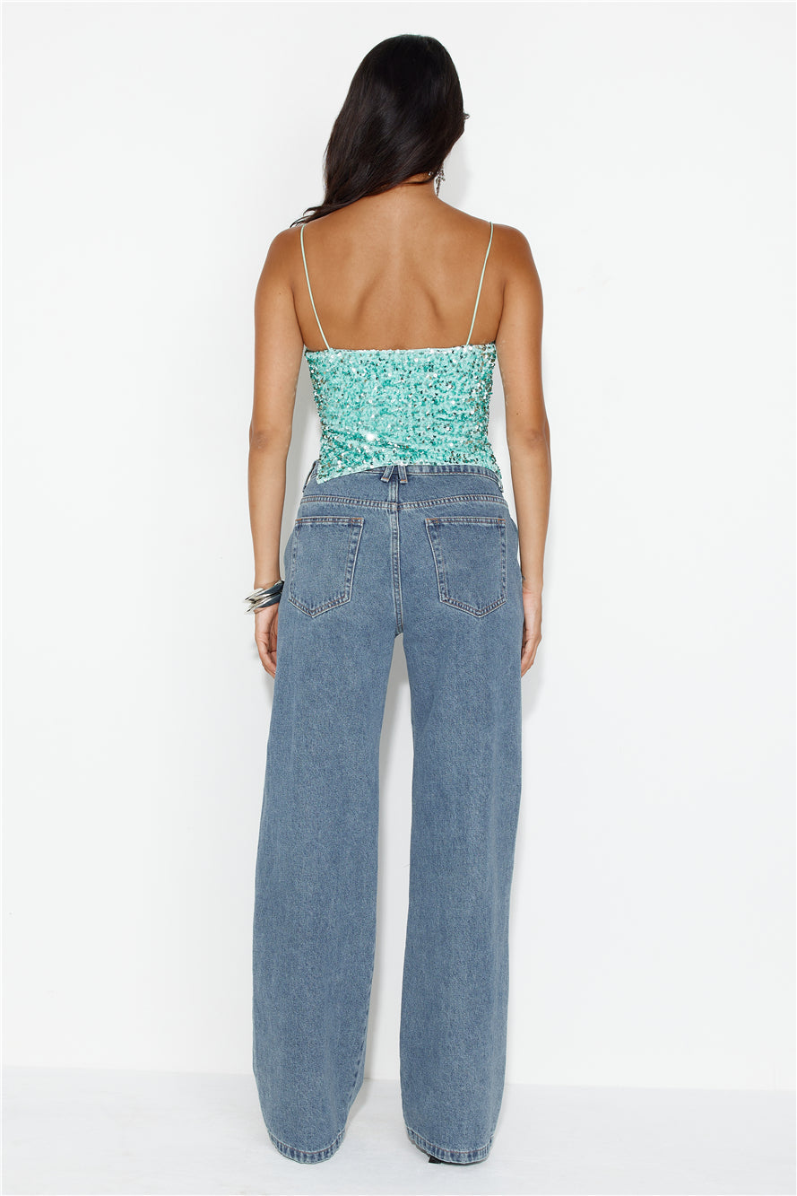 LIONESS Freedom Jean Blue Denim