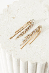 Full Glam Earrings Gold