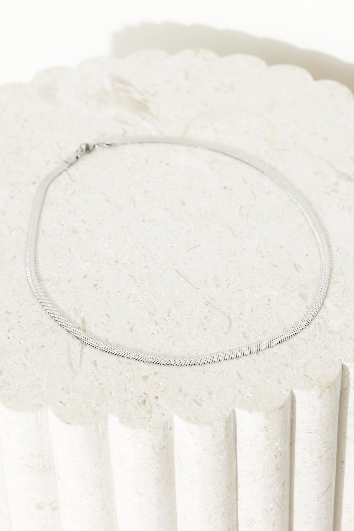 Delicate Being Necklace Silver