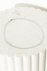 Delicate Being Necklace Silver