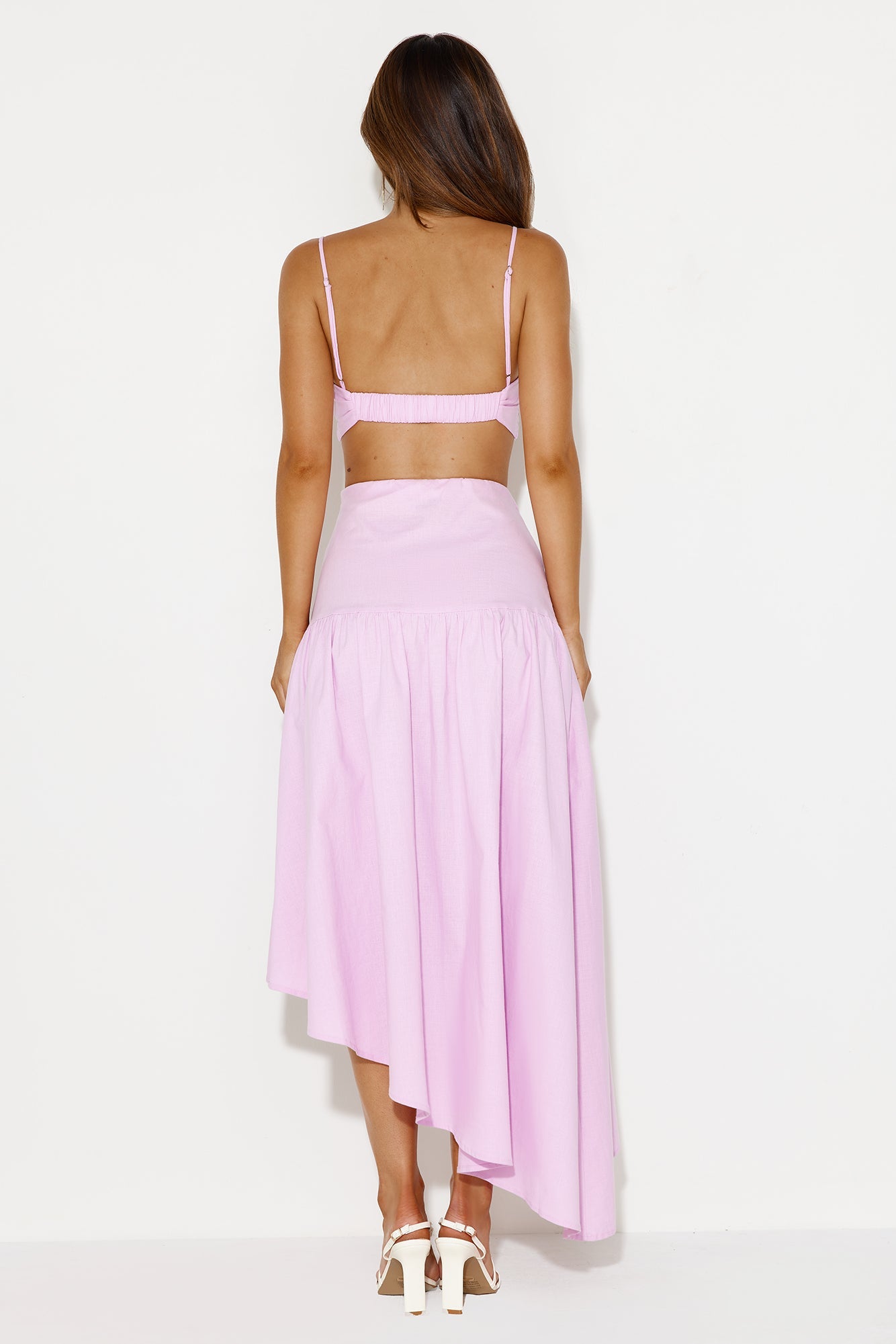 Newest Bloom Crop Top Lilac