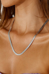Delicate Being Necklace Silver