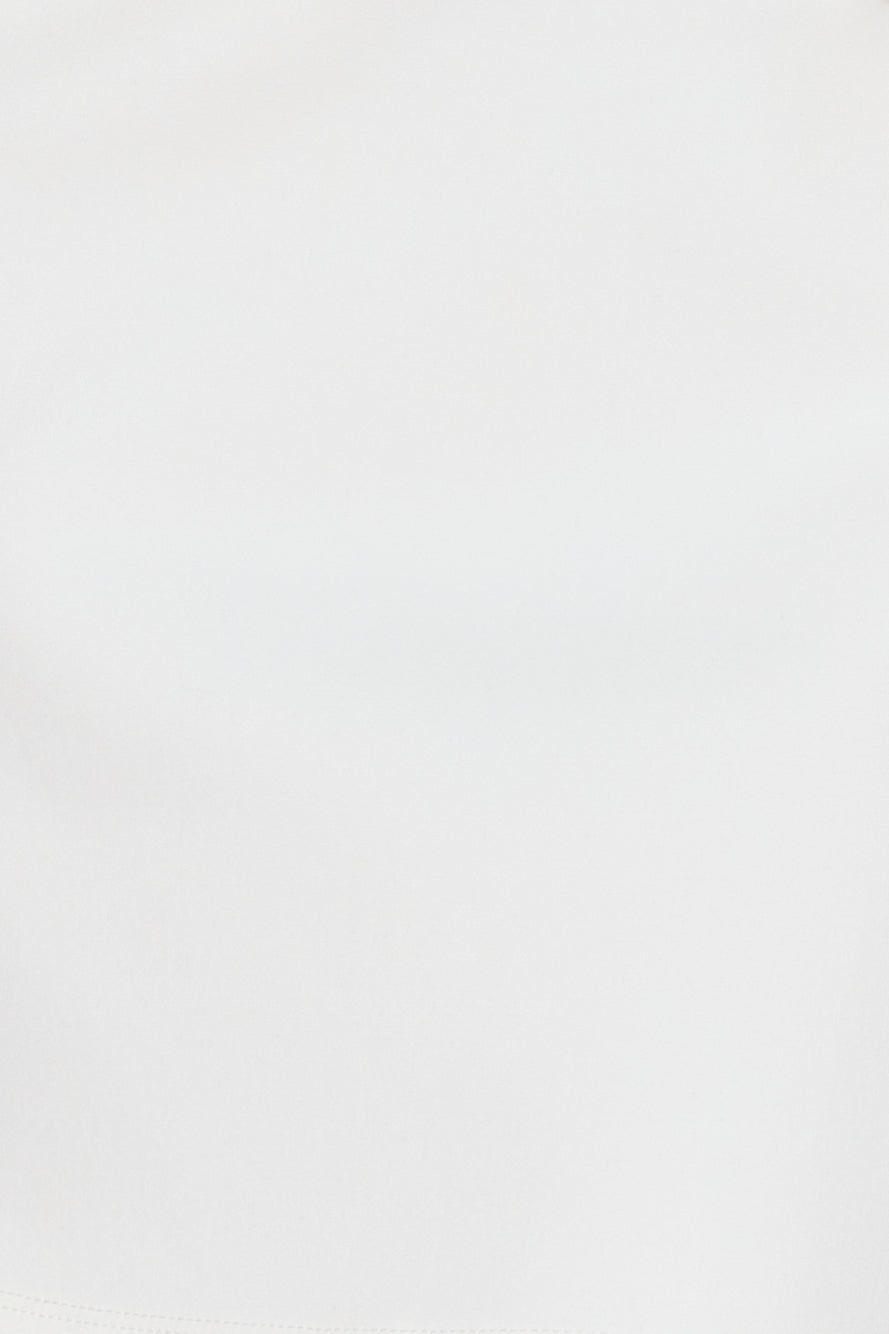 Movie Star Strapless Mini Dress White