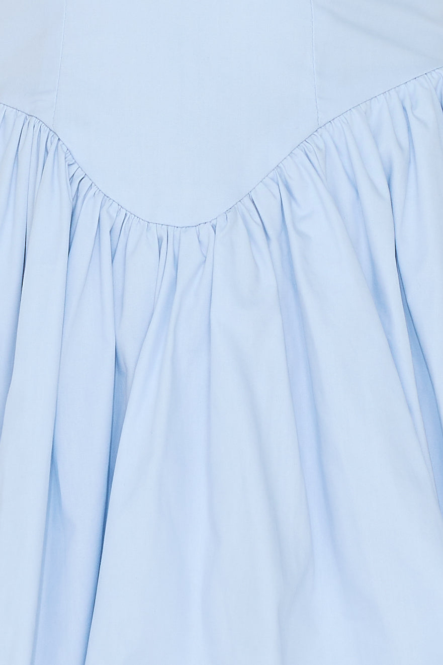 Beneath the Blue Mini Dress Blue