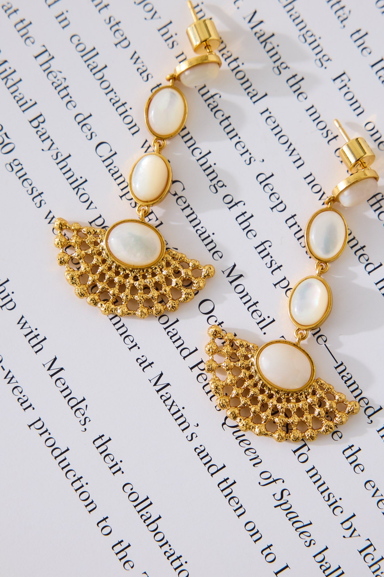 18k Gold Plated Dreamweaver Earrings Gold