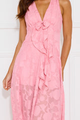 Art Of Girls Maxi Dress Pink