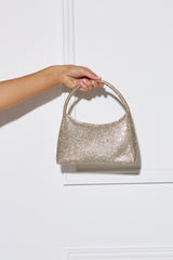 Evening Glam Diamante Bag Gold
