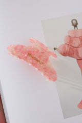 Clean Girl Hair Clip Pink
