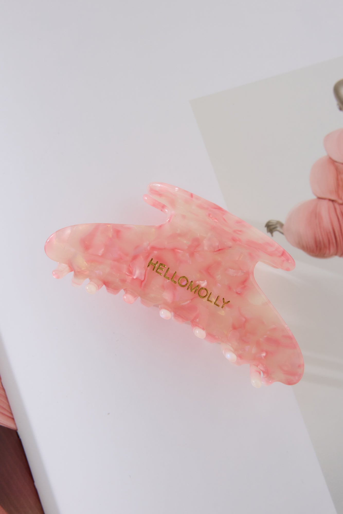 Clean Girl Hair Clip Pink