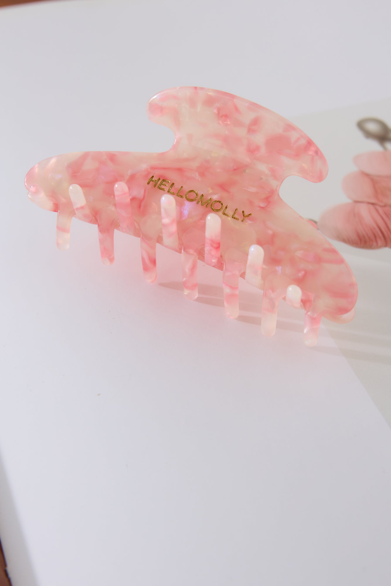 Clean Girl Hair Clip Pink