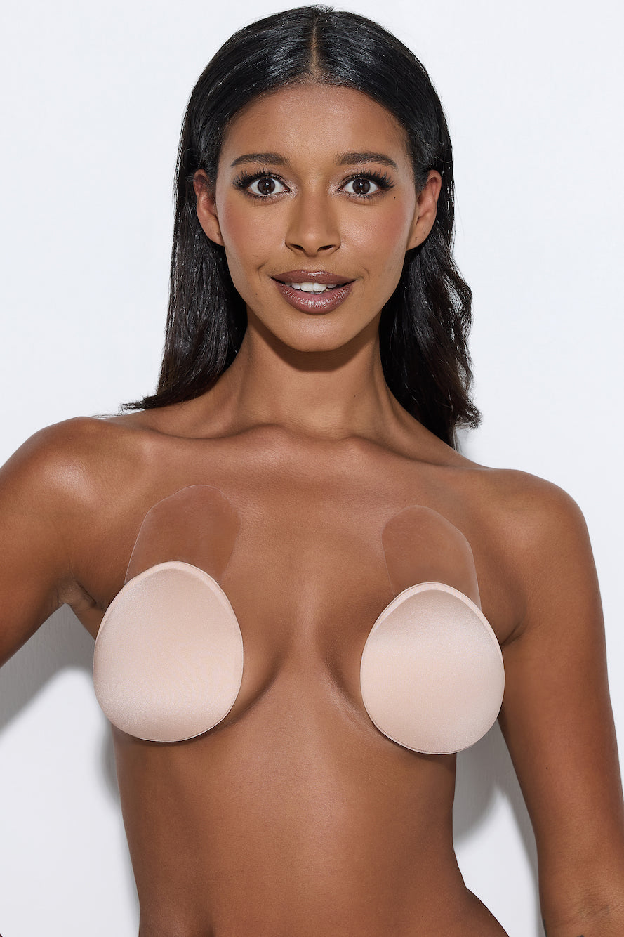 Lift Me Up Fabric Nipple Covers Nude