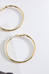 Luminance Hoop Earrings Gold