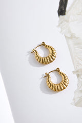 18k Gold Plated Kali Earrings Gold