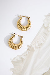 18k Gold Plated Kali Earrings Gold