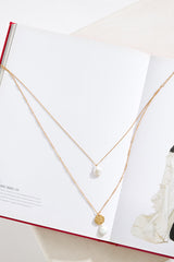 18k Gold Plated Shore Sand Necklace Gold