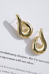 Groovy Girl Earrings Gold
