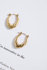 18k Gold Plated Baby Girl Earrings Gold