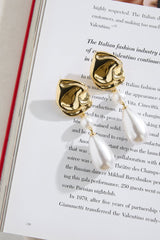 18k Gold Plated Delora Earrings Gold