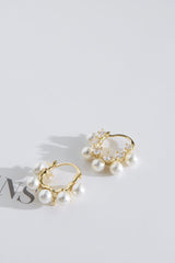 18k Gold Plated Whimsical Vibe Earrings Gold