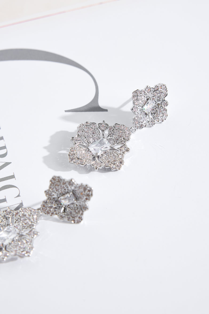 925 Pretty Energy Earrings Silver