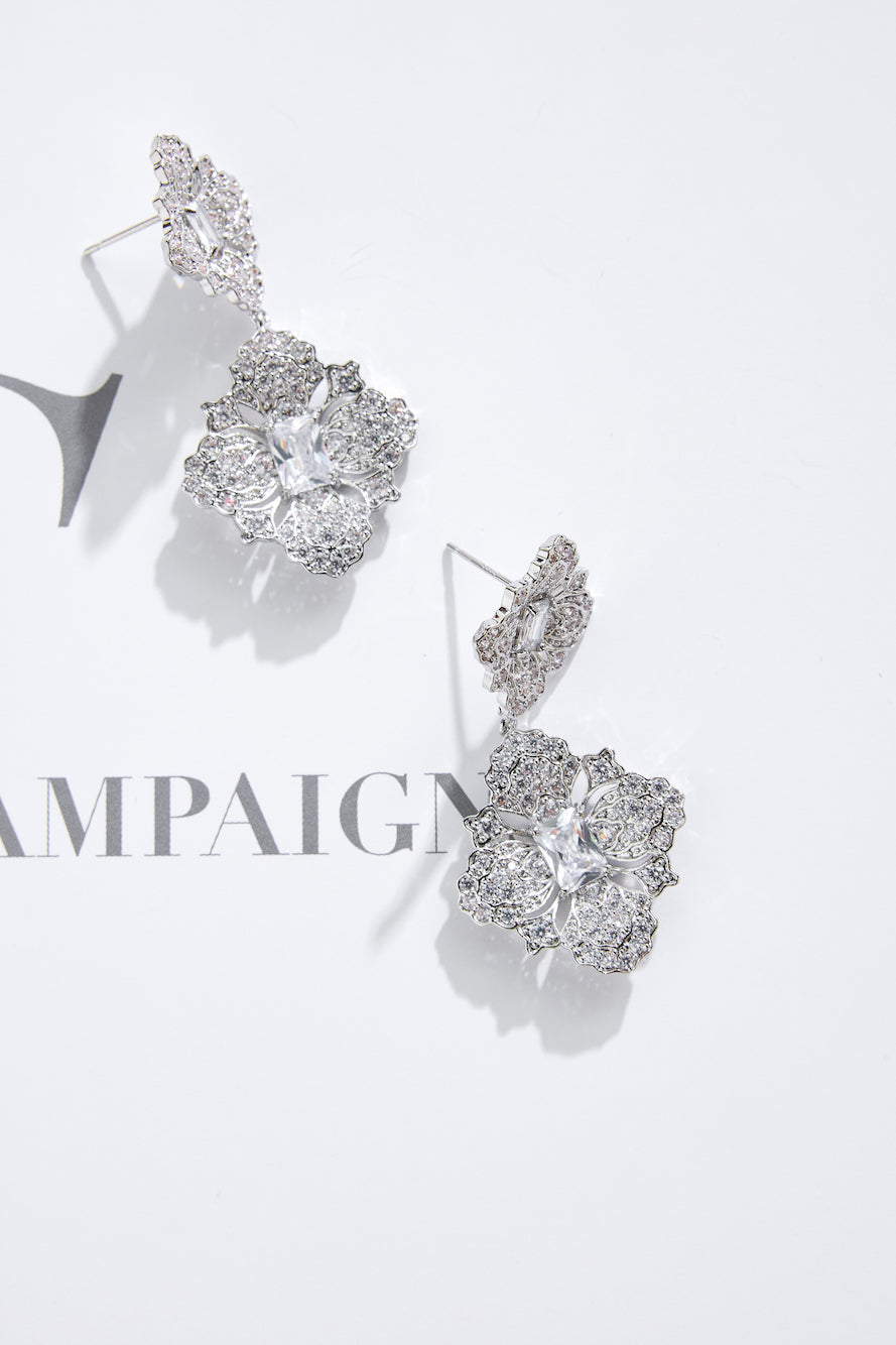 925 Pretty Energy Earrings Silver