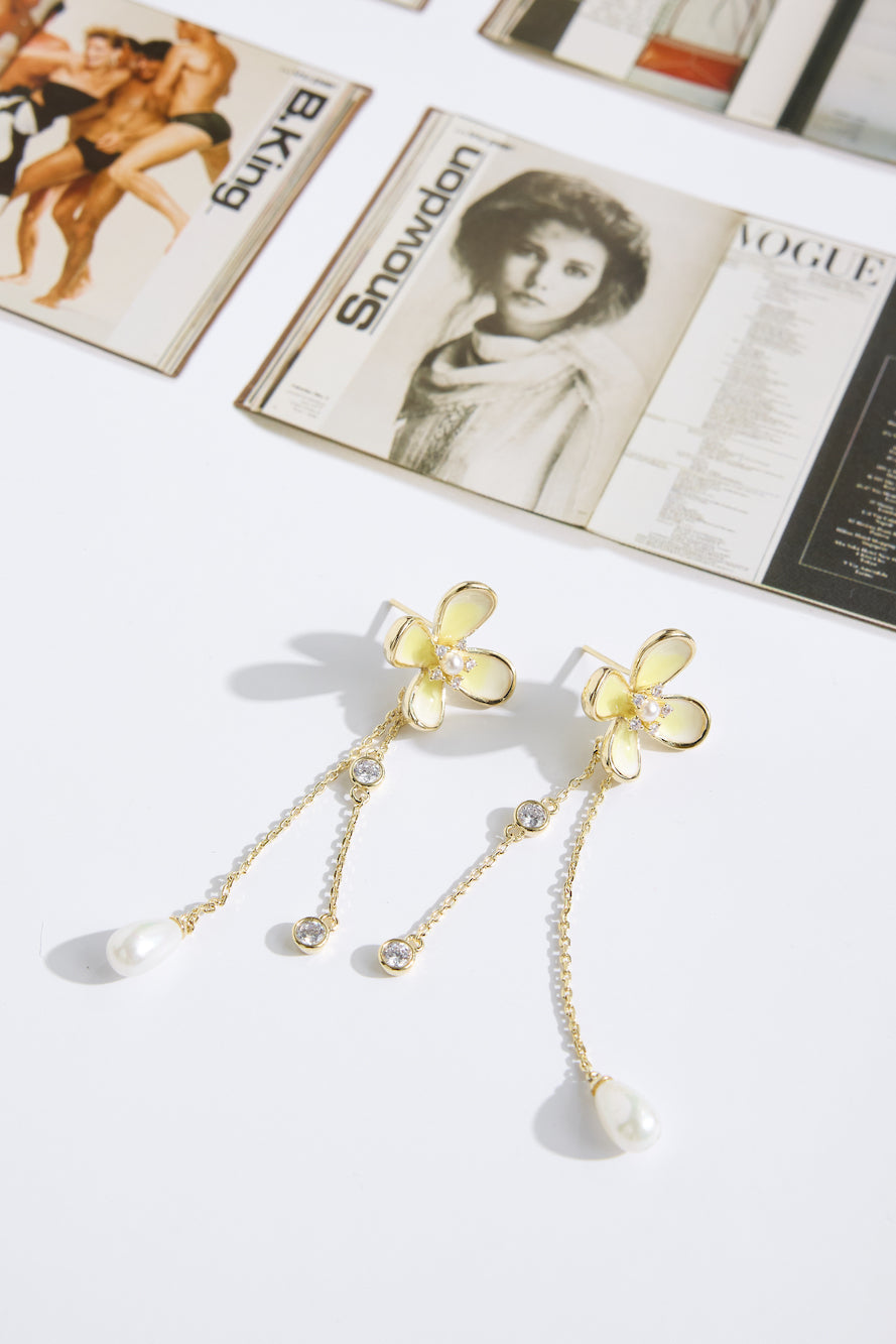 Celestial Earrings Gold