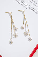 18k Gold Plated Marigold Earrings Gold