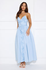 Exotic Nights Maxi Dress Blue