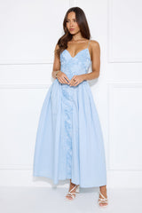 Exotic Nights Maxi Dress Blue