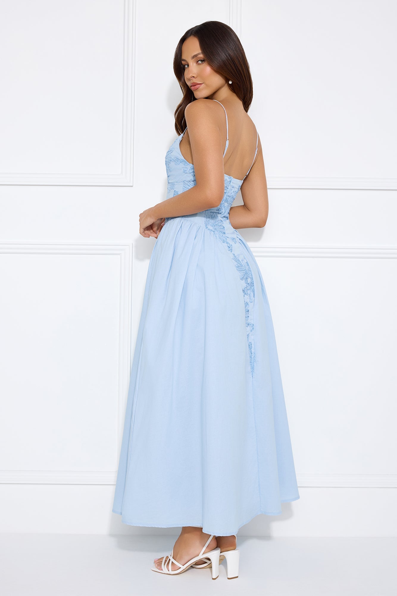 Exotic Nights Maxi Dress Blue