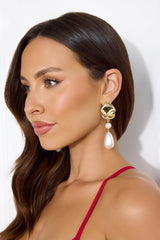18k Gold Plated Delora Earrings Gold