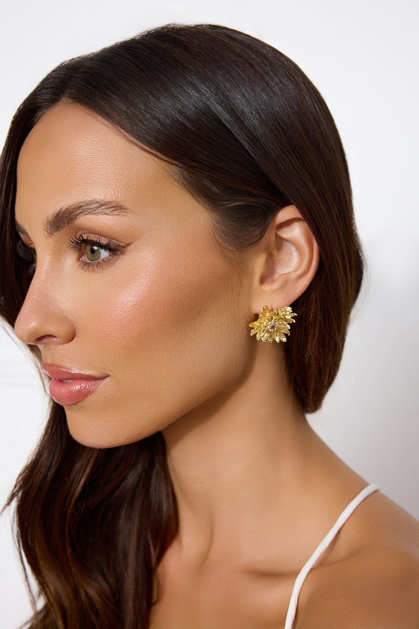 18k Gold Plated Cinnamon Earrings Gold