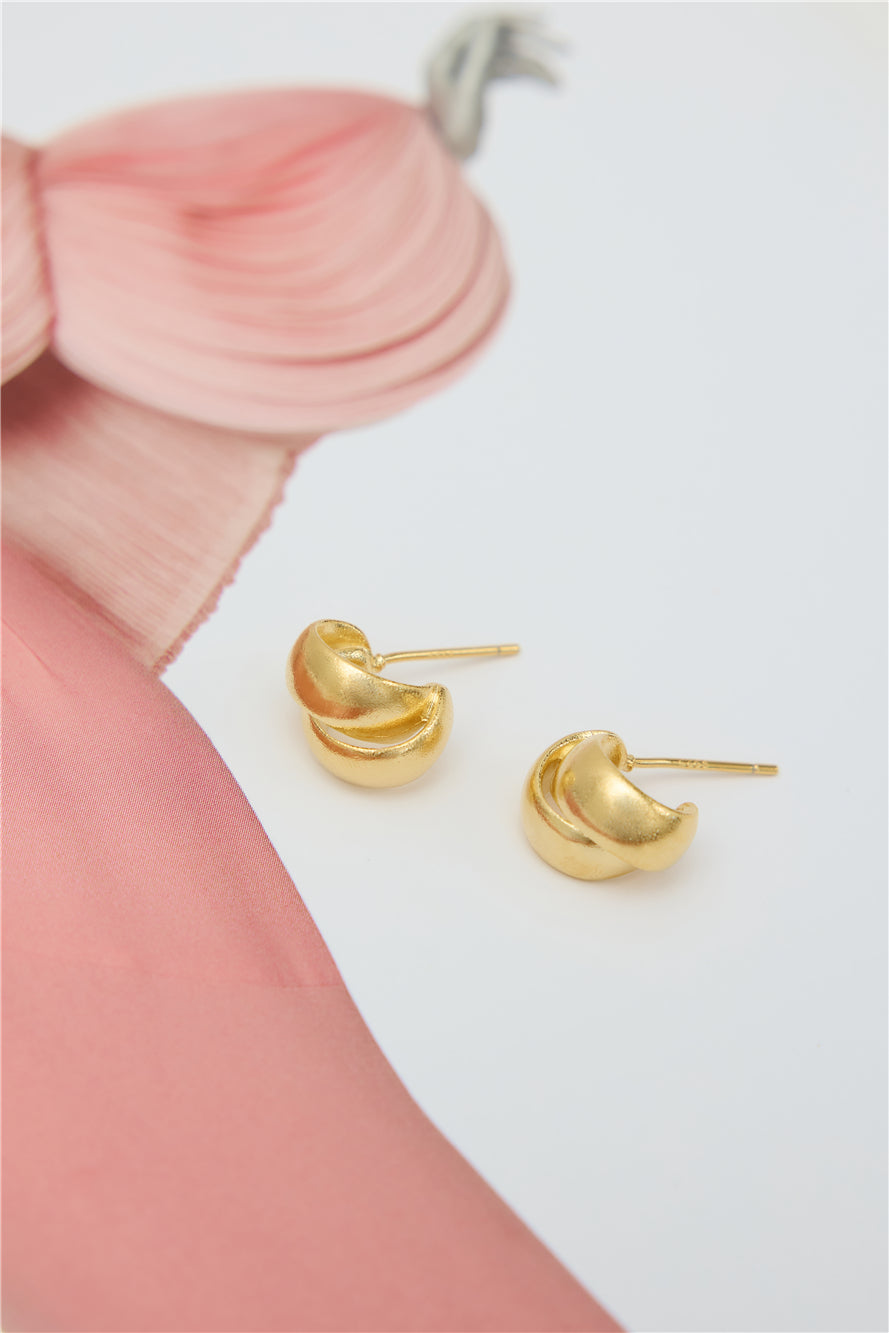 Alira Earrings Gold