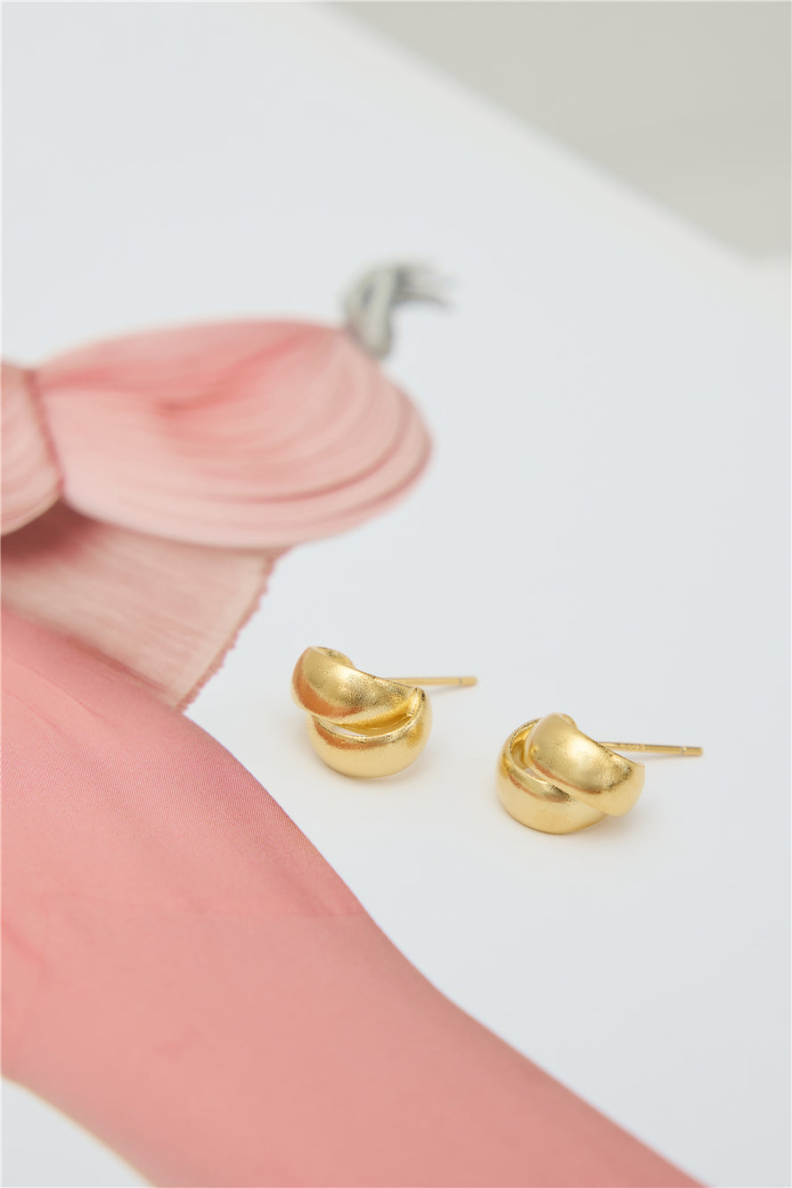 Alira Earrings Gold