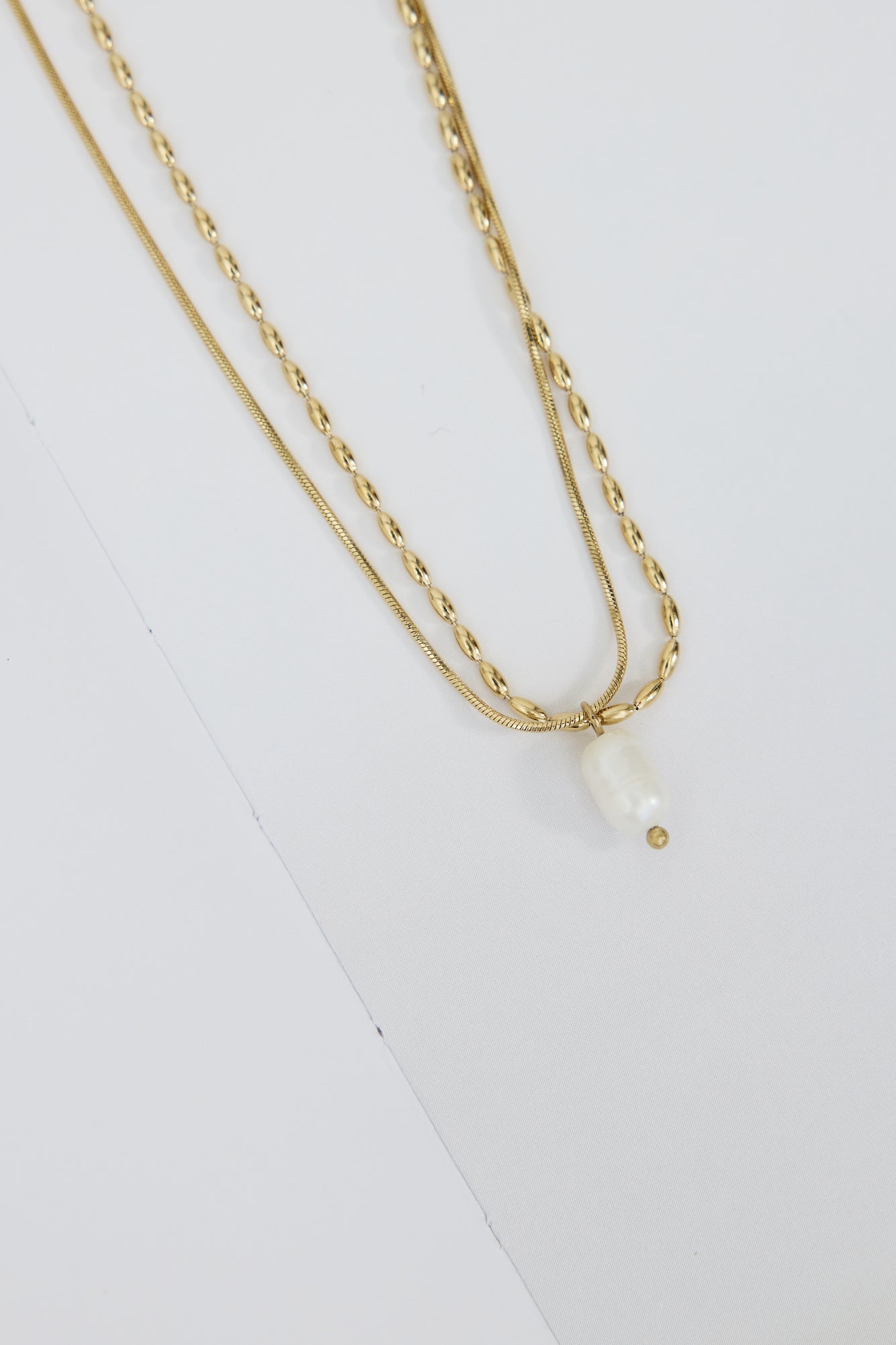 Natalina Necklace Gold