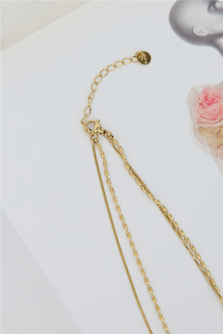 Natalina Necklace Gold