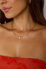 Natalina Necklace Gold