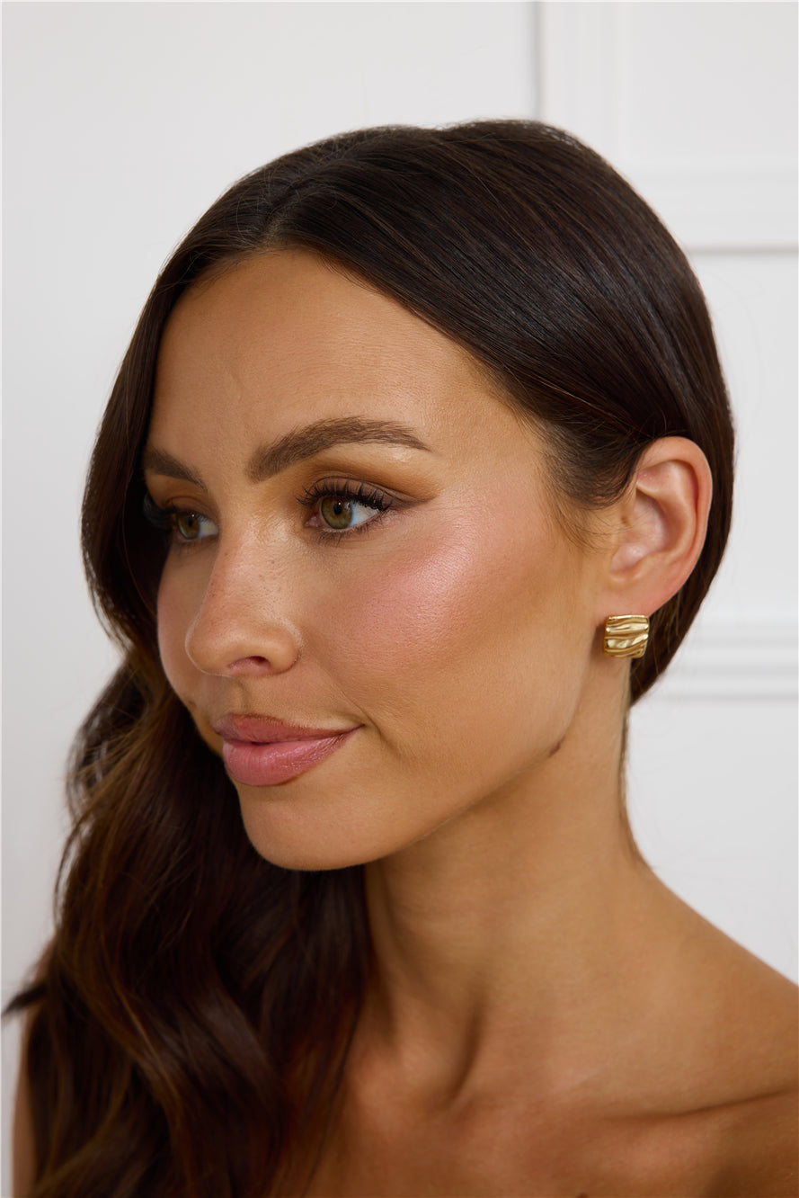 Lisa Earrings Gold