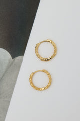 Adele Hoop Earrings Gold