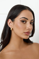 Luna Drops Earrings Gold