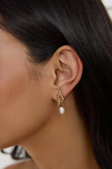 Lorna Earrings Gold