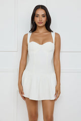 Chic Escapes Romper White