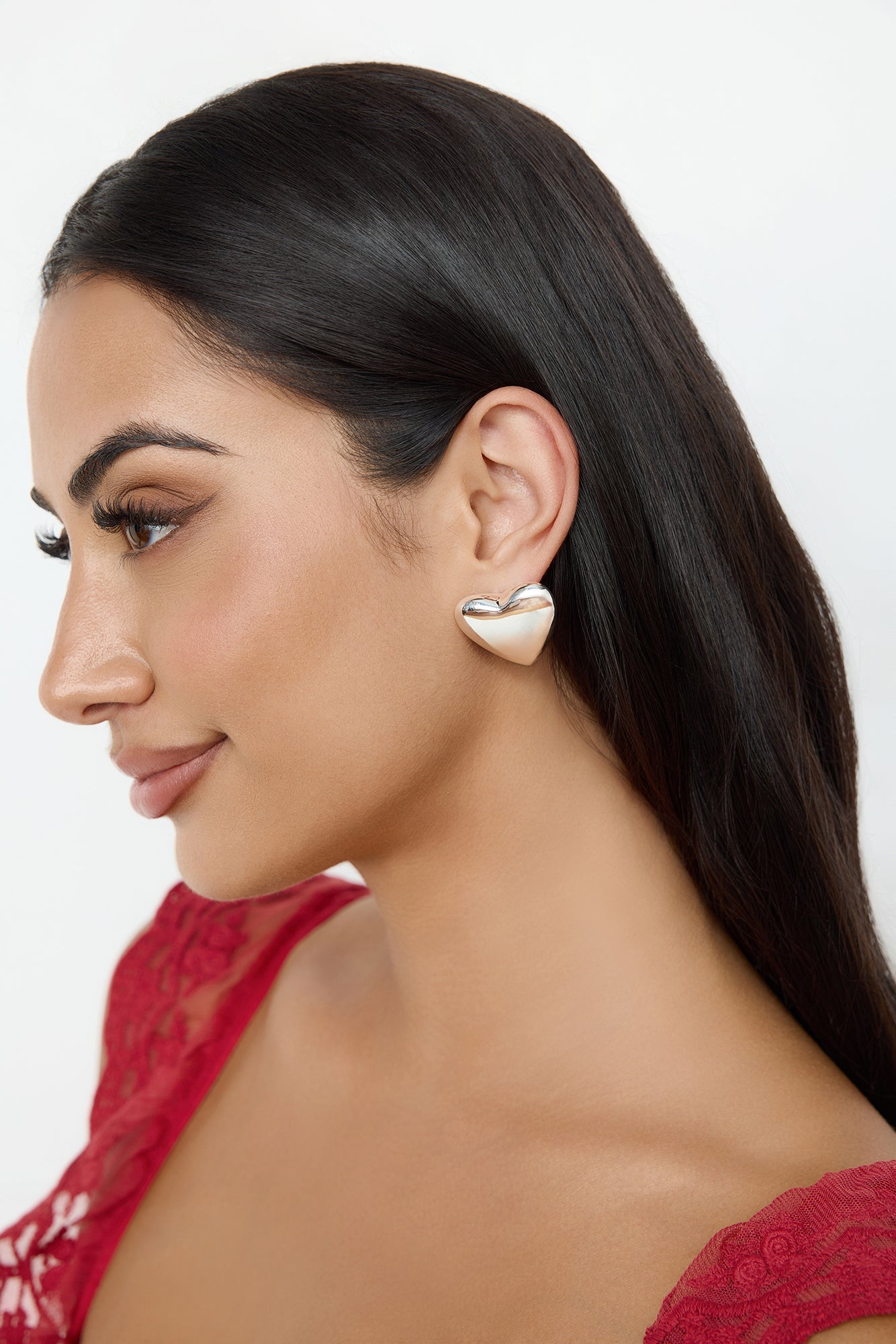 Day Of Love Earrings Silver