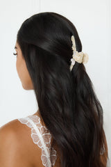 Crystal Claw Clip Nude