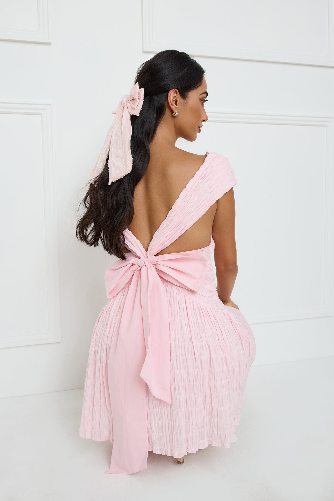 Light And Luxe Mini Dress Pink