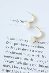 Exotic Luxe Earrings Gold