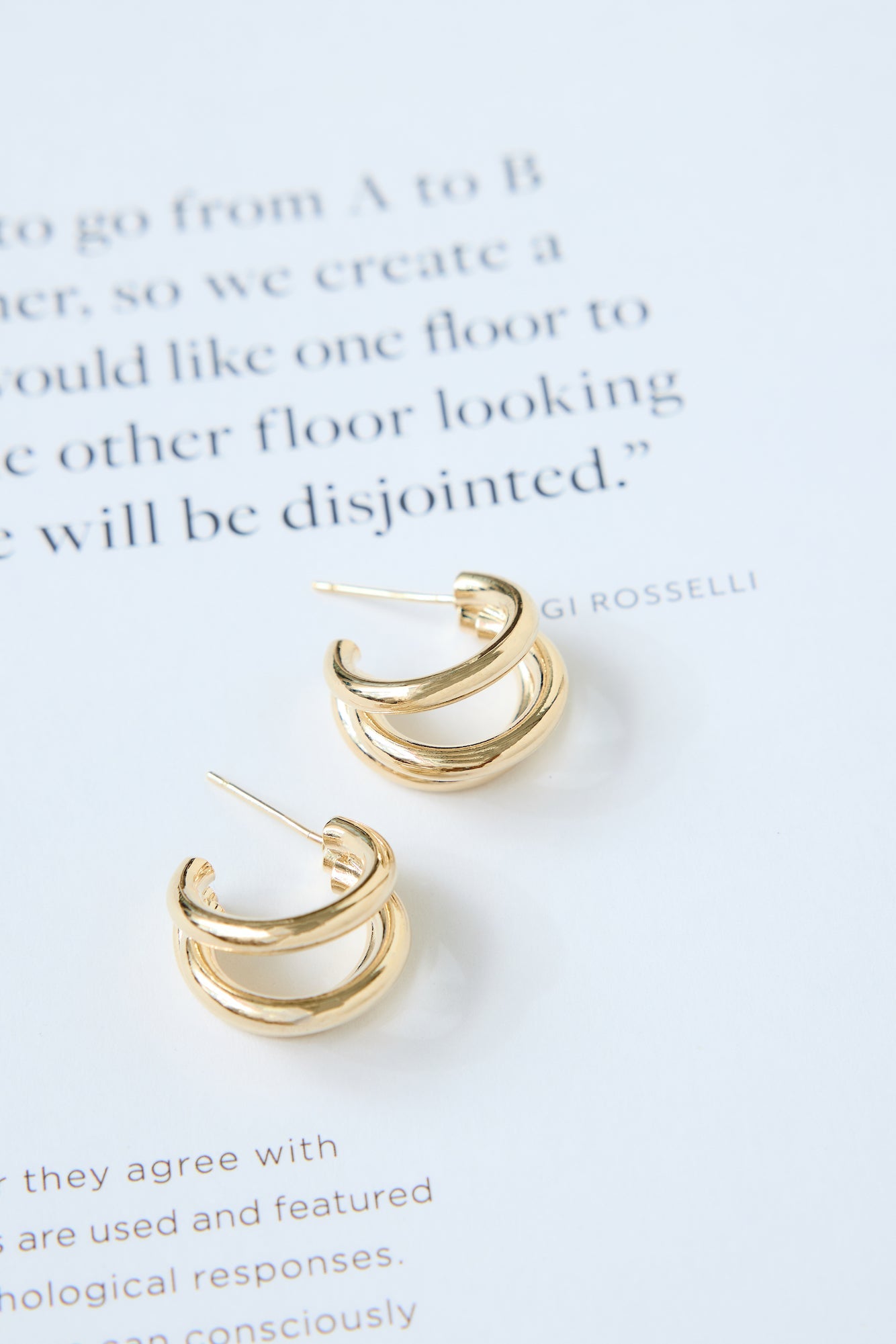 Coraline Earrings Gold