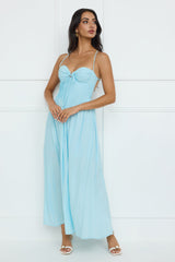 Discover Yourself Maxi Dress Blue